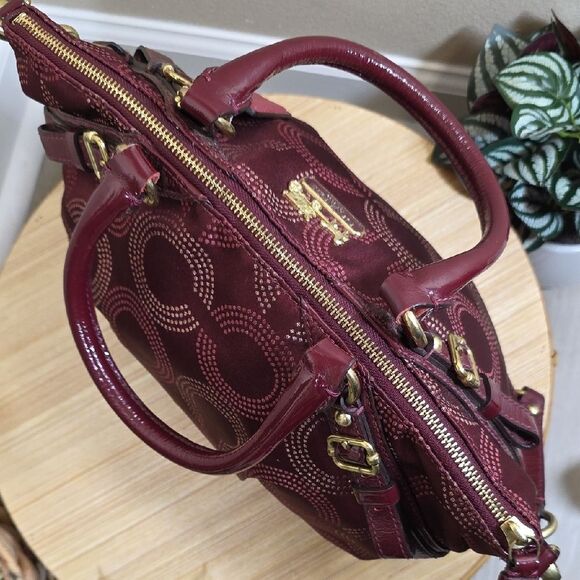 Coach Madison Sophia Satchel and Matching Trifold Wallet - Picture 9 of 16